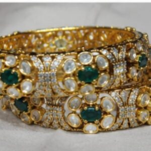 925 gold plated silver bangles for women